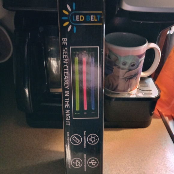 LED Belt with Multicolor Lights - Picture 1 of 4